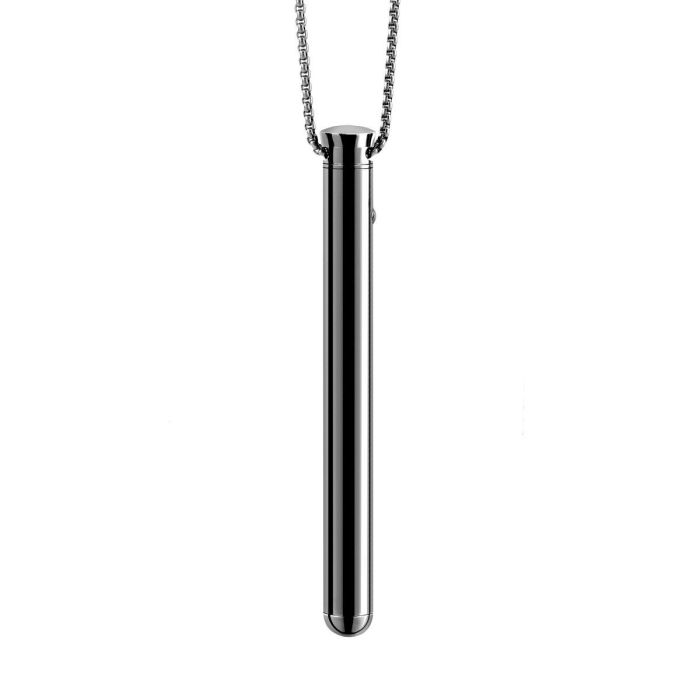 Bala Vibradora Le Wand Necklace Colgante Negro 1 Bala Vibradora Le Wand Necklace Colgante Negro 1