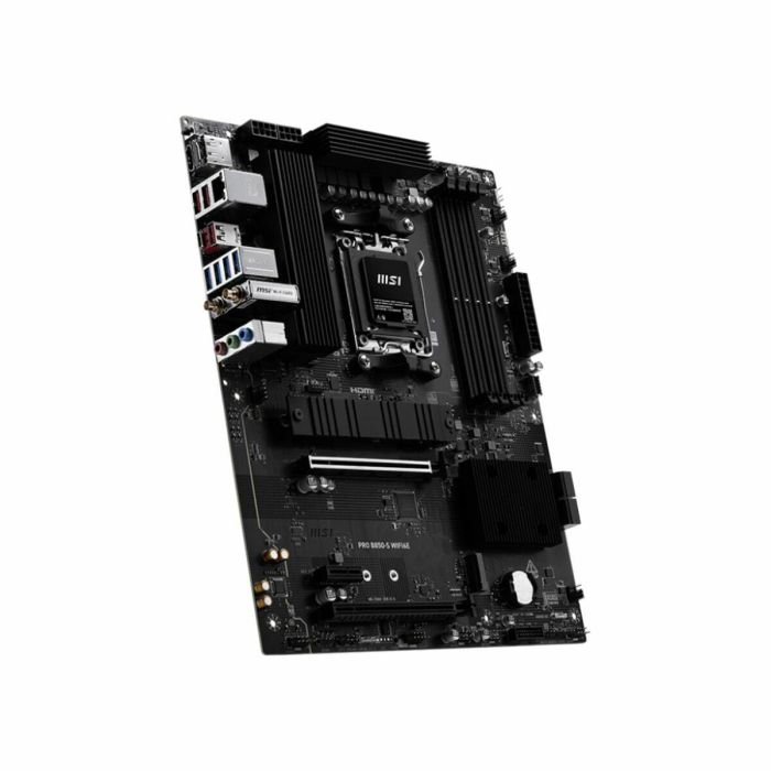 MSI 911-7E80-002 PRO B850-S Placa base ATX AMD B850 Zócalo AM5, AMD Ryzen 7000/8000/9000, DDR5, Wi-Fi 6E 2 MSI 911-7E80-002 PRO B850-S Placa base ATX AMD B850 Zócalo AM5, AMD Ryzen 7000/8000/9000, DDR5, Wi-Fi 6E 2