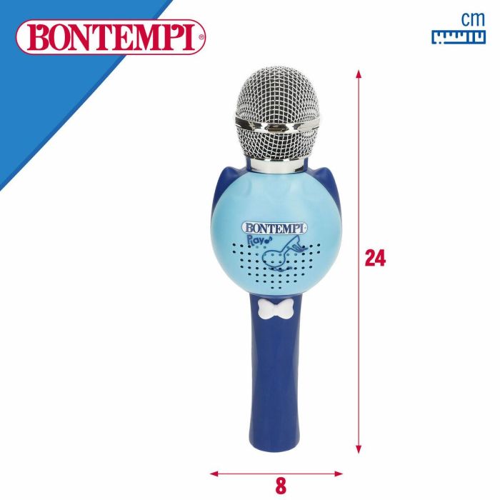 Micrófono Karaoke Bontempi 6 Unidades 3 Micrófono Karaoke Bontempi 6 Unidades 3