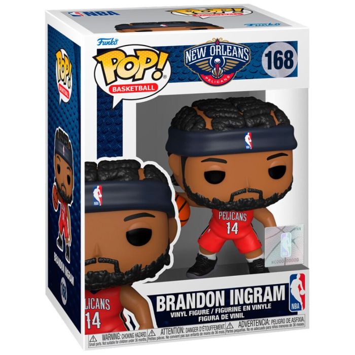 Figura POP NBA New Orleans Pelicans Brandon Ingram 1 Figura POP NBA New Orleans Pelicans Brandon Ingram 1