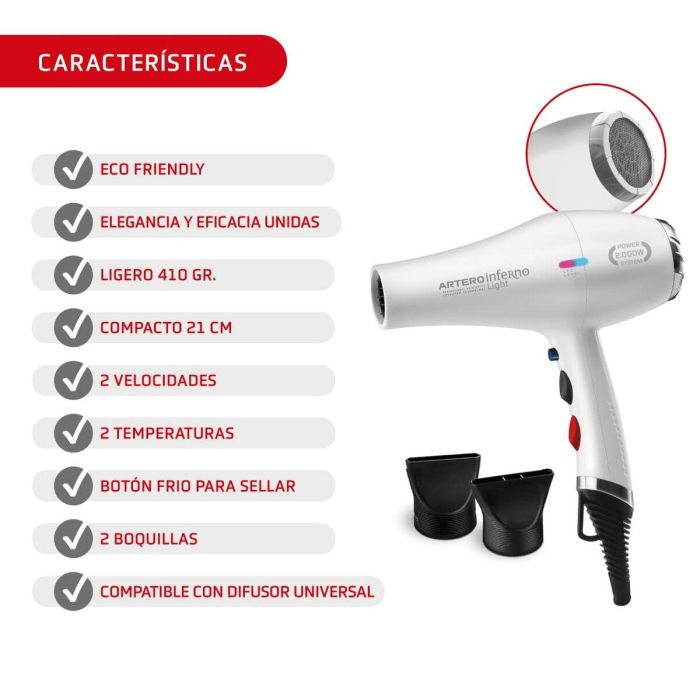 Cortapelos Artero SECADOR INFERNO 5 Cortapelos Artero SECADOR INFERNO 5