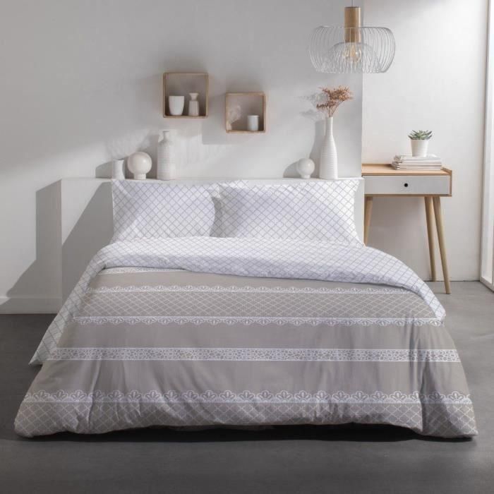 Juego de cama doble - TODAY - Sunshine 15,33 - 240 x 260 cm - 100% Algodón estampado Juego de cama doble - TODAY - Sunshine 15,33 - 240 x 260 cm - 100% Algodón estampado