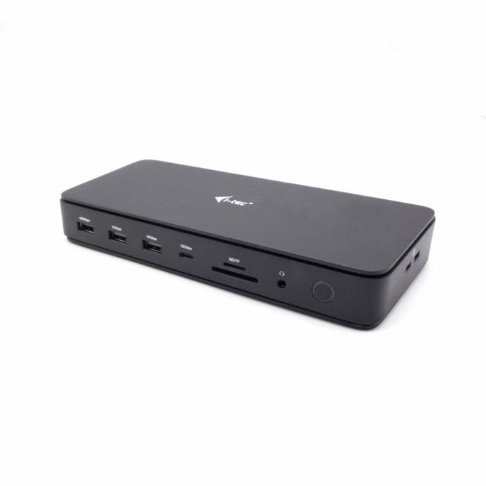 Hub USB i-Tec TB4DUALDPDOCKPDPRO Negro 2