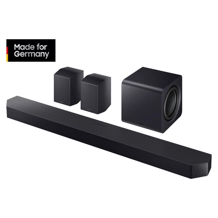 Samsung HW-Q995GF Soundbar Q-Series 11.1.4 Canales con Subwoofer Inalámbrico, Dolby Atmos, DTS:X, Game Pro, Titanium Black 1 Samsung HW-Q995GF Soundbar Q-Series 11.1.4 Canales con Subwoofer Inalámbrico, Dolby Atmos, DTS:X, Game Pro, Titanium Black 1