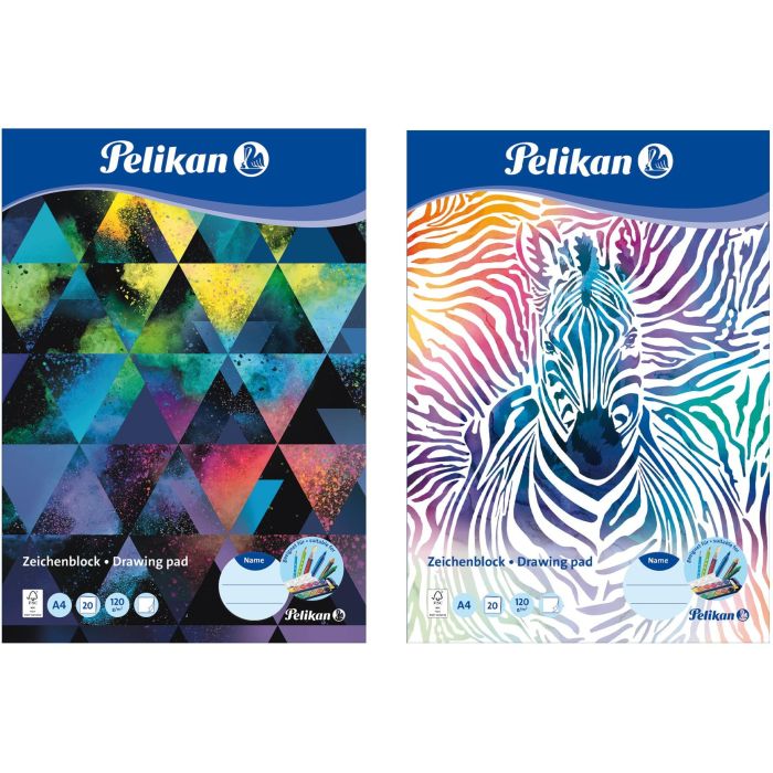 Pelikan Zeichenblock DIN A4. 120g/m2. 20 Blatt 0 Pelikan Zeichenblock DIN A4. 120g/m2. 20 Blatt 0