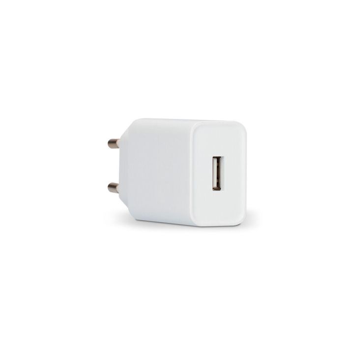 Cargador de Pared +Cable Lightning MFI KSIX Apple-compatible 2.4A USB iPhone 5