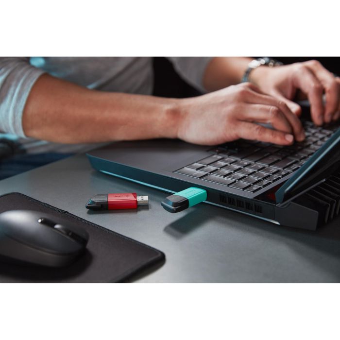 Kingston DataTraveler Exodia M 256GB USB 3.2 Gen 1 (Negro + Teal) para portátil y PC 6
