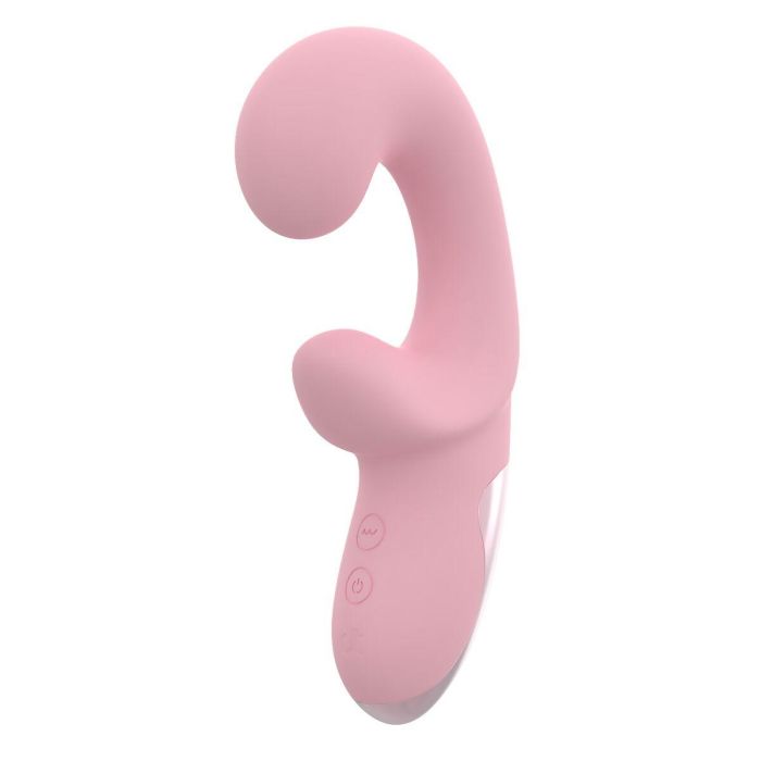Vibrador Doble Estimulación Dream Toys Glam Rosa 6
