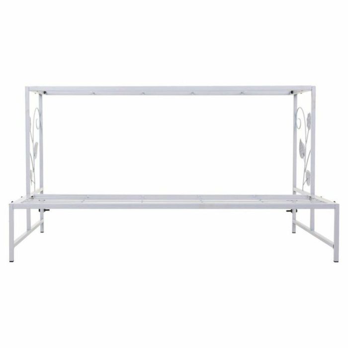 Soporte para Maceta Alexandra House Living Blanco Hierro 44 x 44 x 80 cm 6