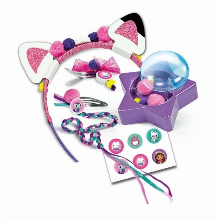Clementoni CLE8005125188000 Gabby y la Casa Mágica: Set de Accesorios para el Cabello con Diadema Personalizada, Juguete para Niñas +6 Años 5 Clementoni CLE8005125188000 Gabby y la Casa Mágica: Set de Accesorios para el Cabello con Diadema Personalizada, Juguete para Niñas +6 Años 5
