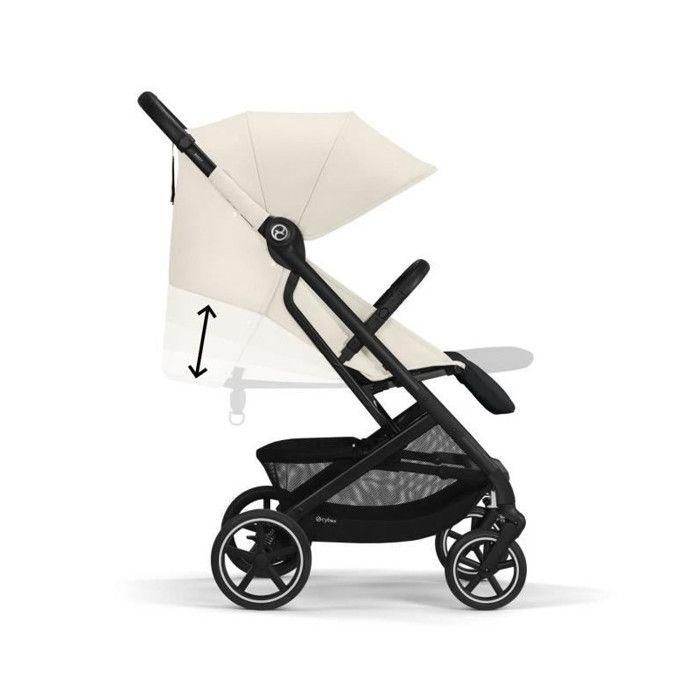 Cybex CYB1711152613492 Cochecito Beezy BLK Lona Blanca 3 Cybex CYB1711152613492 Cochecito Beezy BLK Lona Blanca 3