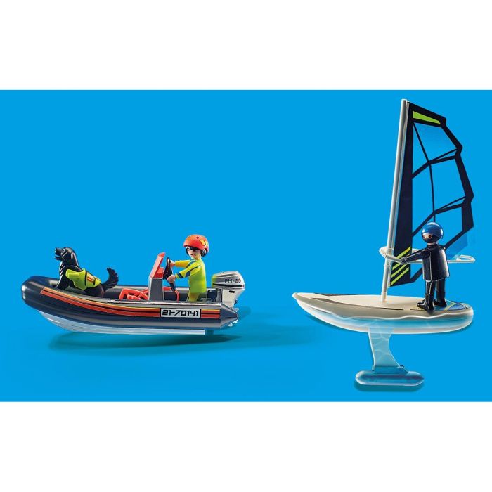 Rescate Polar Con Bote 70141 Playmobil 3