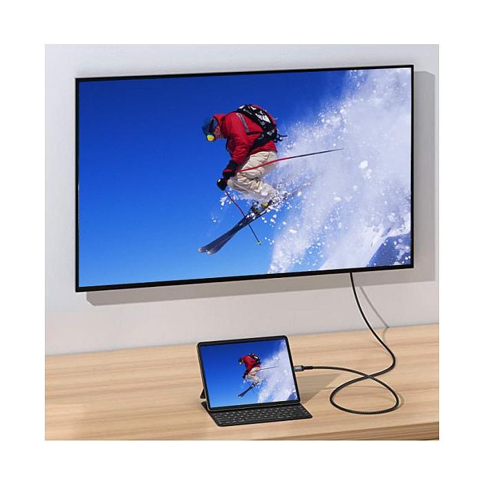 EQUIP CABLE USB-C A DISPLAYPORT 1.4 MACHO MACHO 3M 8K/60Hz EQUIP CABLE USB-C A DISPLAYPORT 1.4 MACHO MACHO 3M 8K/60Hz