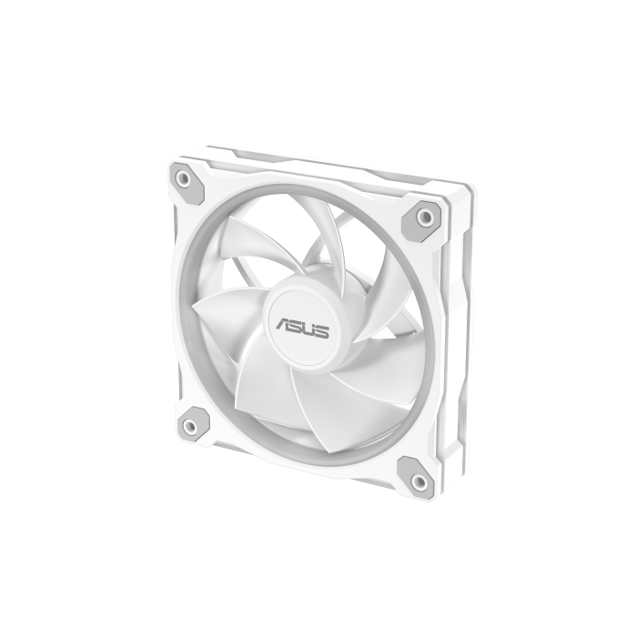 Asus 90DA00L3-B09000 Prime MR120 Fan ARGB Reverse 12 cm Blanco Carcasa de Ordenador