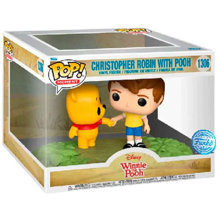 Funko Pop Moment Disney Winnie The Pooh y Christopher Robin - Figura Exclusiva de Colección 9 cm 1 Funko Pop Moment Disney Winnie The Pooh y Christopher Robin - Figura Exclusiva de Colección 9 cm 1