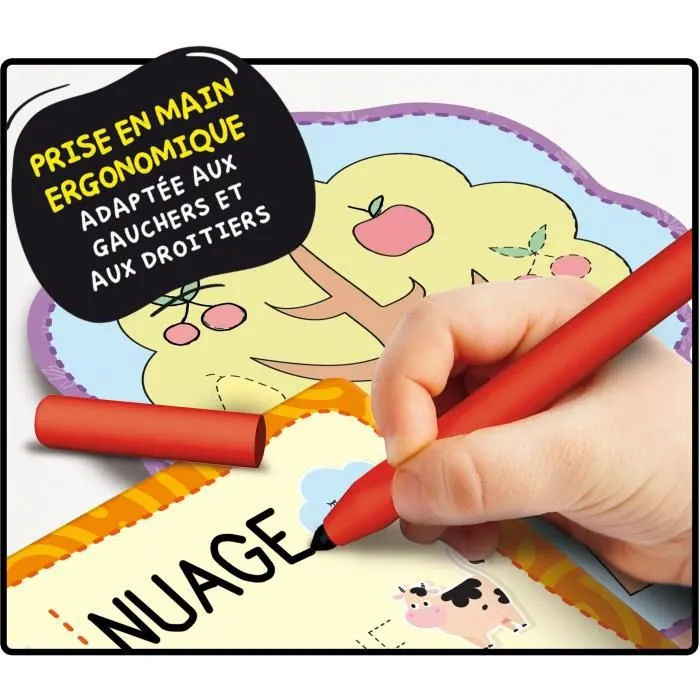 Lisciani Giochi LIS8008324099061 Bolígrafo Ergonómico Montessori Super Escuela de Escritura 2