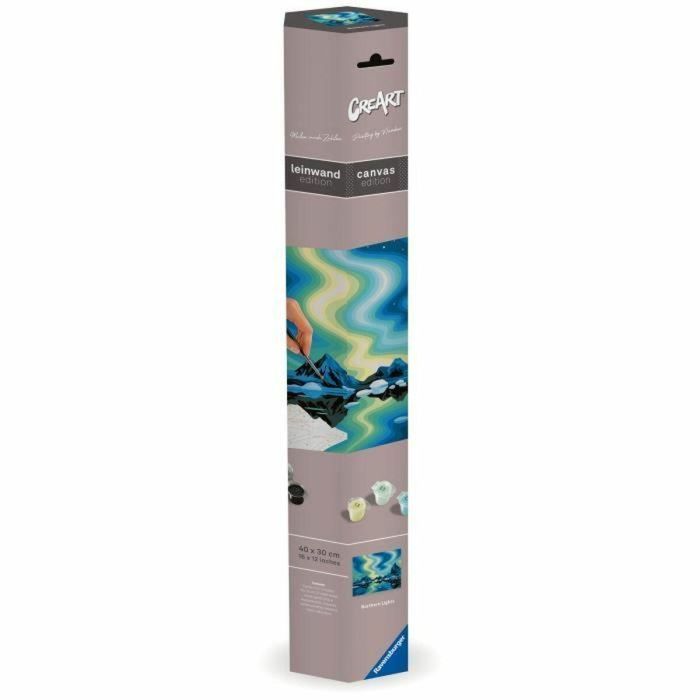 Ravensburger 23907 CreArt Lienzo 30x40 cm Pintura por Números Auroras Boreales Adulto Actividad Relajante y Creativa +14 Años 1 Ravensburger 23907 CreArt Lienzo 30x40 cm Pintura por Números Auroras Boreales Adulto Actividad Relajante y Creativa +14 Años 1