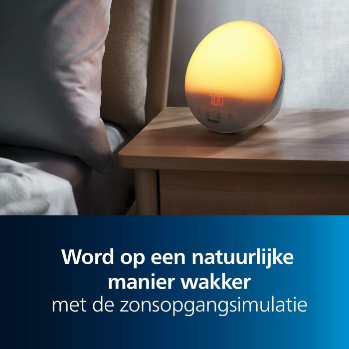 Philips HF3521/01 Simulador de Amanecer con 6 Sonidos Naturales y Luz Nocturna, Inalámbrico 7 Philips HF3521/01 Simulador de Amanecer con 6 Sonidos Naturales y Luz Nocturna, Inalámbrico 7