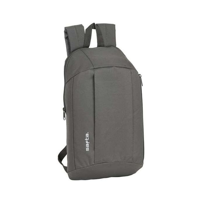 Safta Mini Mochila Bolsillo Vertical Gris Humo 0 Safta Mini Mochila Bolsillo Vertical Gris Humo 0