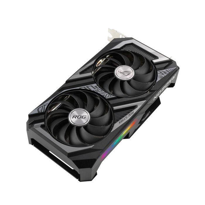 Tarjeta gráfica ASUS ROG STRIX RX6600XT O8G Gaming AMD Radeon RX 6600 XT 8 GB GDDR6 3 Tarjeta gráfica ASUS ROG STRIX RX6600XT O8G Gaming AMD Radeon RX 6600 XT 8 GB GDDR6 3