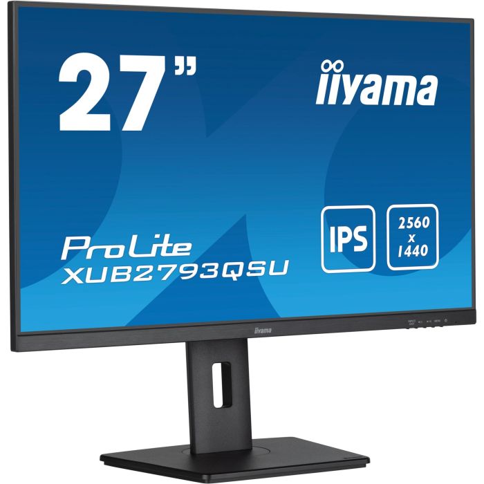 Iiyama Pantalla XUB2793QSU-B7 27" IPS WQHD 100Hz con Soporte Ajustable en Altura 0 Iiyama Pantalla XUB2793QSU-B7 27" IPS WQHD 100Hz con Soporte Ajustable en Altura 0