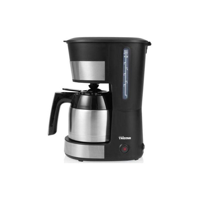 Cafetera de Goteo Tristar CM-1283/ 10 Tazas/ Negra y Plata Cafetera de Goteo Tristar CM-1283/ 10 Tazas/ Negra y Plata