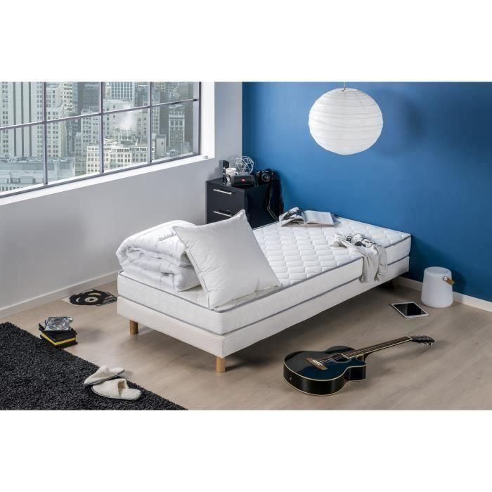 DEKO DREAM Pack Star Colchón 90x190 + Edredón 140x200 + Almohada 60x60 - 16 cm DEKO DREAM Pack Star Colchón 90x190 + Edredón 140x200 + Almohada 60x60 - 16 cm