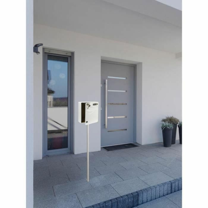 Burg-Wächter BUR3572010526155 Tervo Báltico Armario de Pie 2 Puertas, Acero Galvanizado, Apertura Lateral, Blanco 2 Burg-Wächter BUR3572010526155 Tervo Báltico Armario de Pie 2 Puertas, Acero Galvanizado, Apertura Lateral, Blanco 2