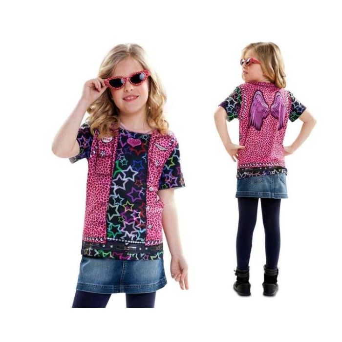 My Other Me Disfraz Infantil Rockstar Camiseta para Niños de 2 a 4 Años My Other Me Disfraz Infantil Rockstar Camiseta para Niños de 2 a 4 Años