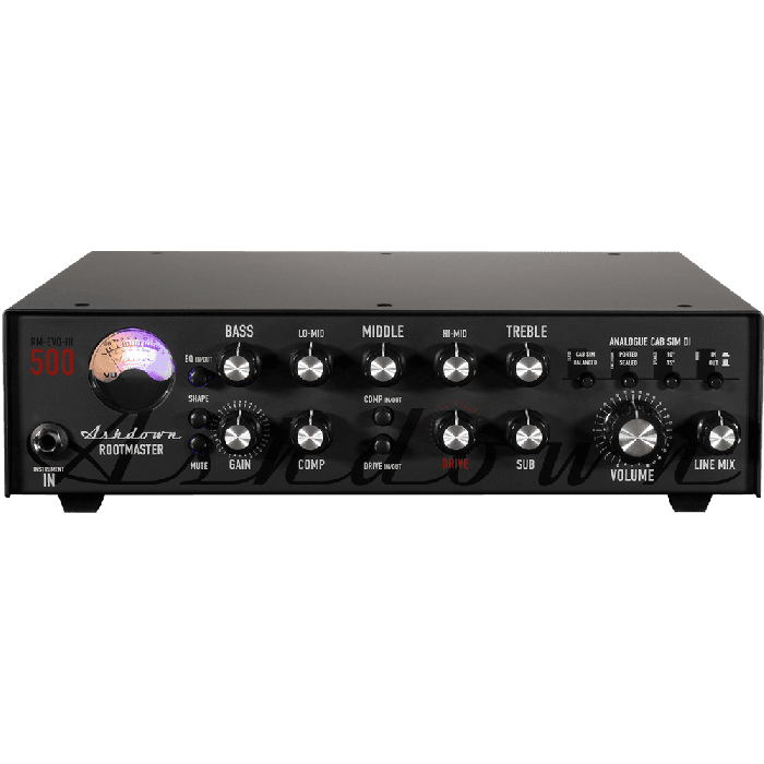 Amplificador Bajo Cabezal De Transistor Ashdown Rm Evo Iii - 500W 4 Amplificador Bajo Cabezal De Transistor Ashdown Rm Evo Iii - 500W 4