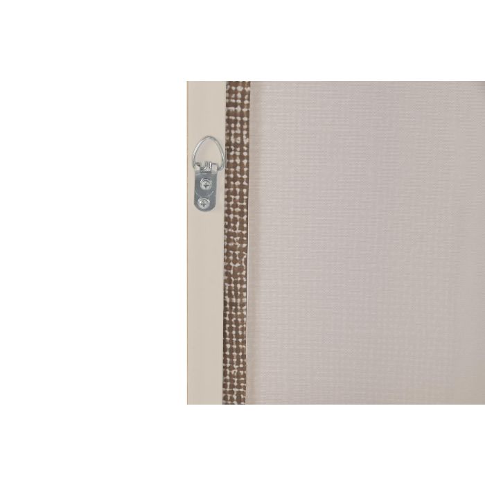 DKD Home Decor Cuadro Scandi Beige Blanco 4.5 x 123 x 83 cm (2 Unidades)