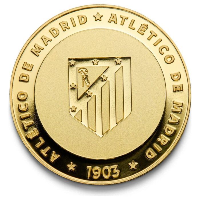 ATLETICO DE MADRID Moneda Edición Especial 1903 Colección Classic 2025-26 Acabado Oro Club Fundado 1903