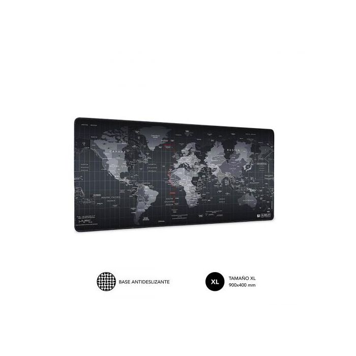 SUBBLIM Alfombrilla Mousepad World XL 0 SUBBLIM Alfombrilla Mousepad World XL 0