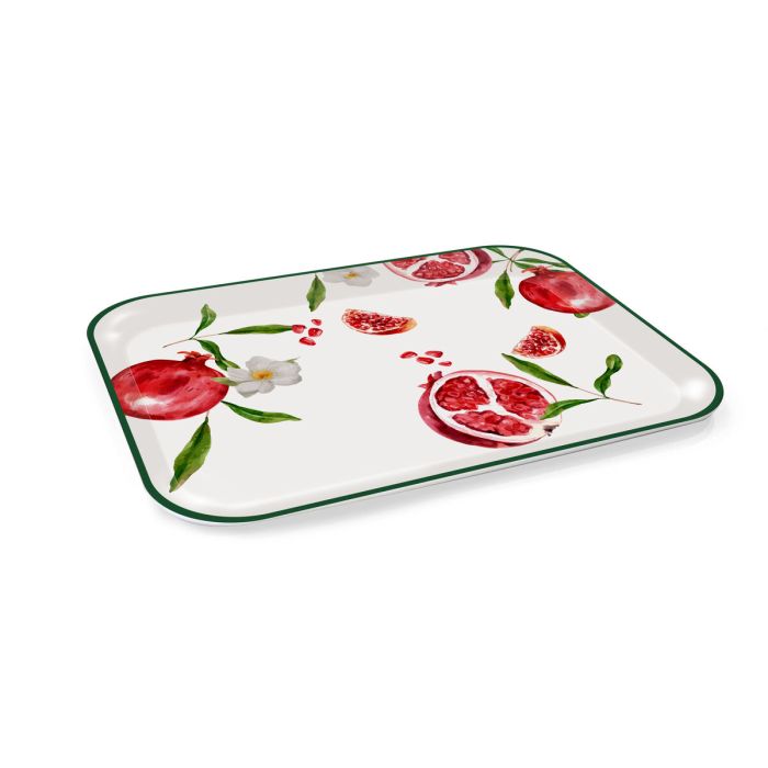 Bandeja La Mediterránea 42 x 31 cm Frutas 9 Unidades 4 Bandeja La Mediterránea 42 x 31 cm Frutas 9 Unidades 4