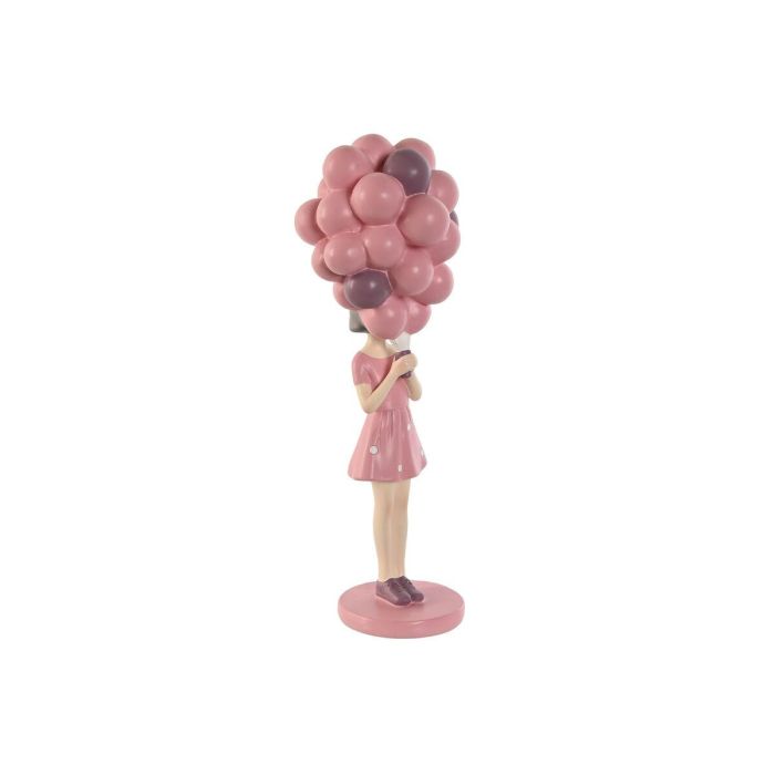 Figura Urban DKD Home Decor Rosa Malva 11.7 x 32 x 11 cm