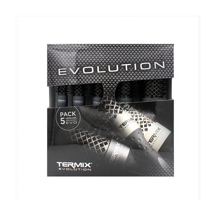Termix Maletín/Tubo 5 Cepillos Evolution Plus para Cabellos Gruesos Termix Maletín/Tubo 5 Cepillos Evolution Plus para Cabellos Gruesos