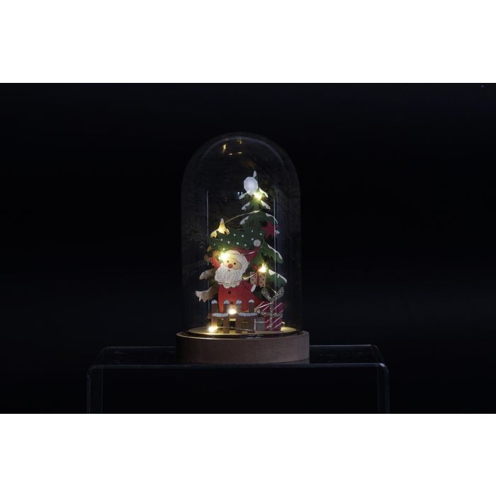 DKD Home Decor Decoración Luminosa Navidad Tradicional Multicolor 8 Unidades 11 x 19 x 11 cm 1