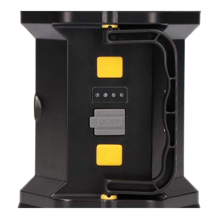 Edm Linterna de mano led recargable 3 puntos de luz, 17h autonomía, cuerpo de goma, asa rotativa 180°, incluye función power bank 8 Edm Linterna de mano led recargable 3 puntos de luz, 17h autonomía, cuerpo de goma, asa rotativa 180°, incluye función power bank 8