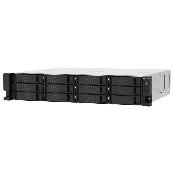 QNAP TS-1273AU-RP-8G NAS Servidor de Almacenamiento 2U Rackmontage AMD Ryzen V1500B 4C/8T 2.2GHz 8GB DDR4 2x2.5GbE LAN 1 QNAP TS-1273AU-RP-8G NAS Servidor de Almacenamiento 2U Rackmontage AMD Ryzen V1500B 4C/8T 2.2GHz 8GB DDR4 2x2.5GbE LAN 1