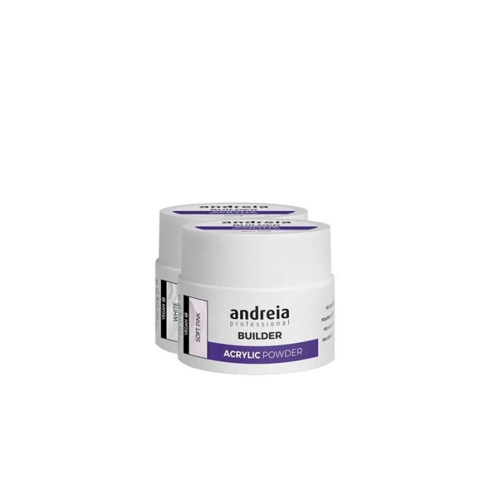 Andreia Professional Builder Acrylic Powder Polvos Acrilicos Soft White 35 g