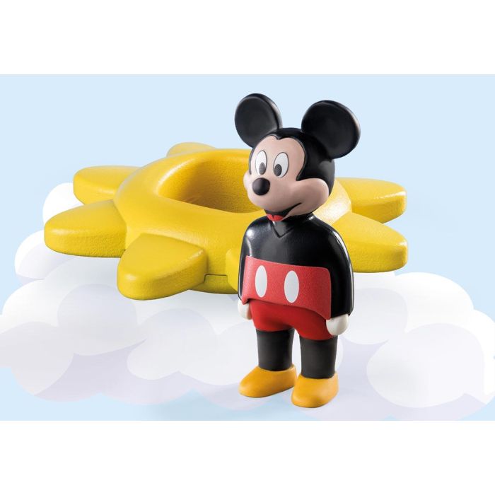 Playmobil 71321 Mickey Sol Giratorio 1.2.3 Disney Set de Inicio para Bebés +12 Meses con Sonajero 2