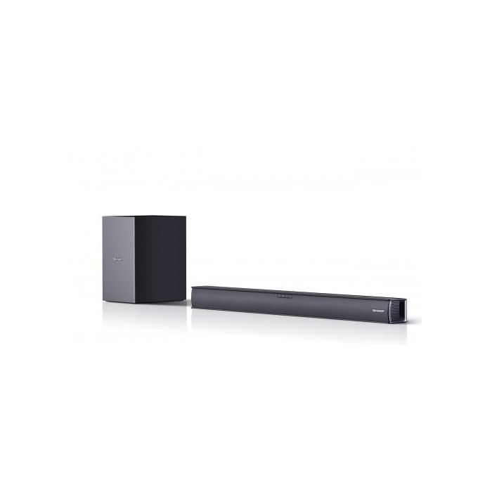 Sharp HT-SBW182 Barra de Sonido 2.1 Canales 160 W Negro Inalámbrico y Cableado 3