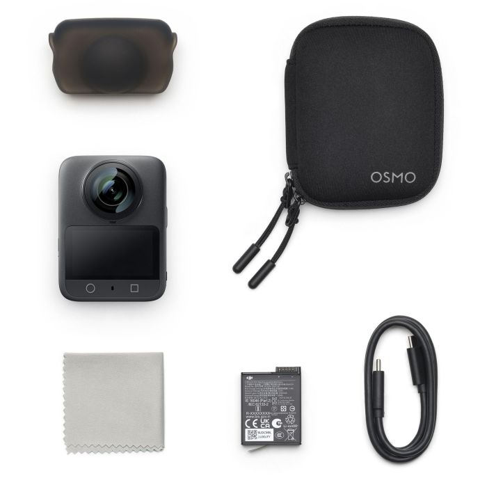 DJI AABDK18394 Osmo 360 - Cámara 360° con sensor de 1 pulgada, vídeo nativo 8K y foto 360° de 120 MP 5 DJI AABDK18394 Osmo 360 - Cámara 360° con sensor de 1 pulgada, vídeo nativo 8K y foto 360° de 120 MP 5