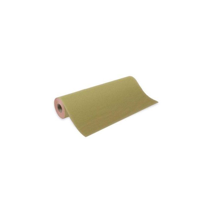 Papel De Regalo Bobina Tv 70 Cm X 100 M Kraft Oro