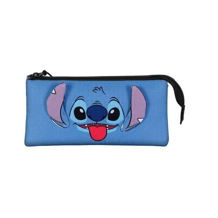 Karactermania Portatodo Lilo y Stitch Ptodo Triple Cool Azul 10x23,5x5 cm 4