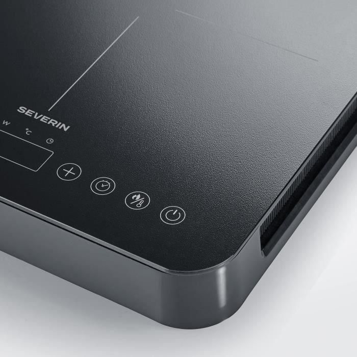 Placa de cocción portátil SEVERIN - DK9194 - 2 quemadores - 10 niveles de potencia - 3400 W 2 Placa de cocción portátil SEVERIN - DK9194 - 2 quemadores - 10 niveles de potencia - 3400 W 2