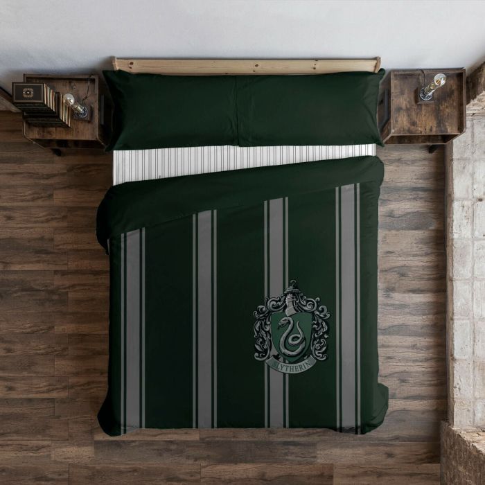 Funda Nórdica Harry Potter Slytherin Multicolor 200 x 200 cm Cama de 120 0 Funda Nórdica Harry Potter Slytherin Multicolor 200 x 200 cm Cama de 120 0