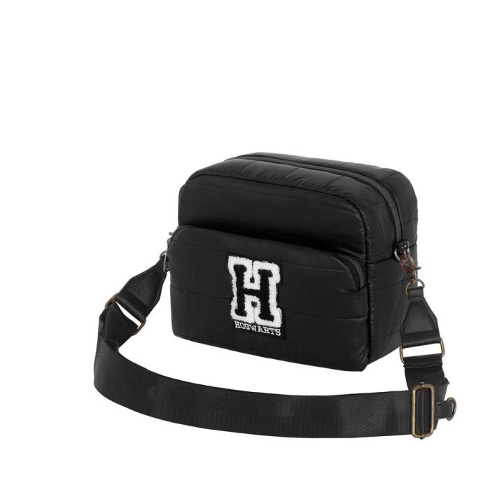 Harry Potter Bolso Bandolera IBiscuit Padding H Negro Harry Potter Bolso Bandolera IBiscuit Padding H Negro