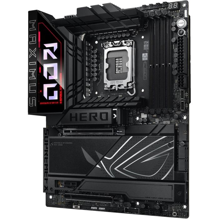 Asus ROG MAXIMUS Z890 HERO 90MB1ID0-M0EAY0 Intel LGA 1851 Z890 ATX Placa Base 4 DDR5 WiFi 8 Asus ROG MAXIMUS Z890 HERO 90MB1ID0-M0EAY0 Intel LGA 1851 Z890 ATX Placa Base 4 DDR5 WiFi 8