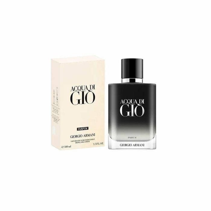 Giorgio Armani Acqua di Giò Parfum Eau de Parfum Vaporizador Recargable para Hombre 100 ml - Aromática Acuática Amaderada Giorgio Armani Acqua di Giò Parfum Eau de Parfum Vaporizador Recargable para Hombre 100 ml - Aromática Acuática Amaderada